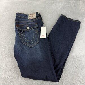 True Religion NWT Ricky Flap 34 105446 Ricky Relaxed Straight Men's Sz 40x34